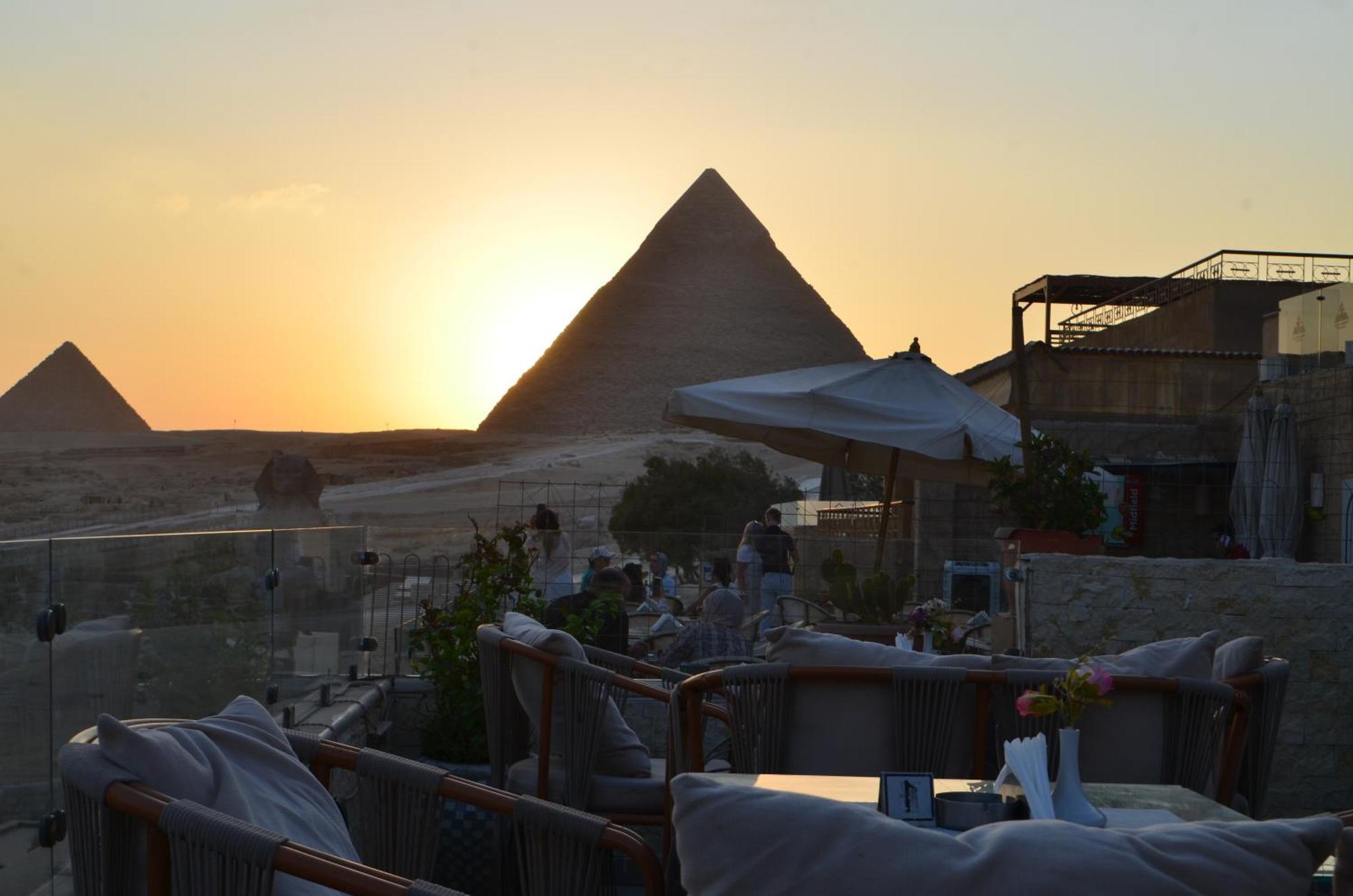 Queen Cleopatra Pyramids View Kafrat al Jabal Екстер'єр фото